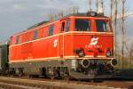 NLB 2143 070-7 vor dem SLP 14587 nach Wien FJB am 12.April 2015 Bf. Traiskirchen Aspangbahn.