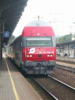 8033 027-8 bei der Einfahrt in Wien Htteldorf, 14.8.2006