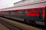 Der  First  (1.Klasse) - Wagen des Railjets in Fahrtrichtung gesehen. (Amstetten, 11.11.2008).