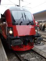 Der Railjetsteuerwagen 
Sieht fast aus wie die Taurus 