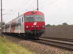 18.6.2005, 8073 117-8 in Richtung Kirchdorf an der Krems, Streckenteil Ansfelden-Nettingsdorf, Minolta Dimage Z3