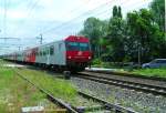 8073 012-1 als Steuerwagen f�r REX7618 bei BRUCK/Leitha;  080617