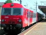 8073102-0 bildet bei R3015 den Zugschlu� am Bhf.