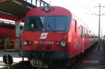 Steuerwagen 80-73 020-4 am 9.2.2006 am S�dbahnhof in Wien.