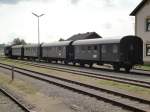 Der Nostalgiezug kurz vor seiner Rckfahrt nach Wien; 29.5.10