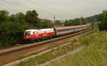 EM-Lok Polen 1116 087-6 mit OEC564 Wien - Innsbruck nahe St.P�lten(26.07.2008)