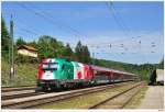Der SLP 95739 noch einmal - in Tullnerbach-Pressbaum (Nachschuss). 8.5.2009.
