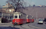 Wien Wiener Stadtwerke-Verkehrsbetriebe (WVB) SL 43 (L4 513 (SGP 1960)) XVII Hernals, Dornbach, Vollbadgasse am 28.