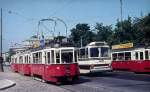 Wien Wiener Stadtwerke-Verkehrsbetriebe (WVB) SL AK (B 76 (SGP 1951)) I, Innere Stadt, Dr.-Karl-Renner-Ring am 31.