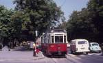 Wien Wiener Stadtwerke-Verkehrsbetriebe (WVB) SL T (B 63 (SGP 1951)) I, Innere Stadt, Burgring am 16.