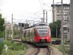 Wien, Praterstern, S-Bahn nach Floridsdorf. Wahrscheinlich war das Linie S2, aber die S-Bahn in Wien ist leider nicht bezeichnet.