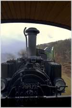 Am 6.Jnner 2012 dampfte die 298.102 fr eine Gruppe von Fotografen mit einem GmP durch das Steyrtal.