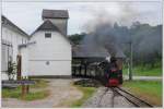 764 007 anlsslich der IGE-Eisenbahn Romantik sterreich Rundfahrt am 24.8.2012 aufgenommen bei der Einfahrt in Sommerhubermhle.