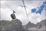 Gondelbegegnung am 28.07.2026 am Weg vom Dachstein ins Tal.