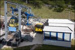 Die Talstation der Materilaseilbahn auf den Hunerkogel  unter dem Dachstein 28.07.2026  