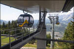 Die Mittelstation der Planai Seilbahn 29.Juli 2026 