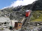 Talstation der Gletscherbahn am Pasterzen-Gletscher; 27.07.2011