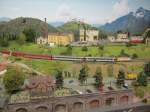 Modellbahnidylle auf der Anlage des EMC Salzburg.
