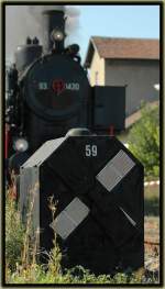 Bahnimpression am Rande einer Sonderfahrt, aufgenommen am 23.9.2006.