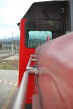 Die 2068 010 en Detail am 23.08.08 bei der Parade zu `150 Jahre Eisenbahn in Tirol´ in Wrgl