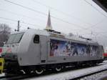 185 540-2 TXLogistik Werbelok in Kufstein.09.01.2010