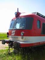 Muss Vandalismus schn sein!? Triebkopf des 4010 abgestellt in Pulkau.