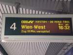 OEC 564 von Wien West nach Innsbruck Hbf heit  Kufstein-Die Perle Tirols .