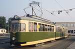 Scan vom Dia: Der rund vier Monate zuvor von der Straßenbahn Wuppertal gebraucht übernommene Tw.551 (ex.