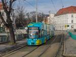Graz. Am 04.01.2022 konnte ich Cityrunner 666 der Graz Linien bei der Haltestelle Keplerbrücke fotografieren.