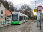 Graz. Am 04.01.2022 konnte ich Variobahn 207 der Graz Linien bei der Haltestelle Keplerbrücke fotografieren.
