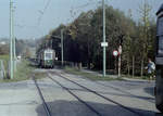 Graz GVB SL 1 (Tw 204) Teichhof am 17. Oktober 1978. - Scan eines Farbnegativs. Film: Kodak Safety Film 5075. Kamera: Minolta SRT-101.