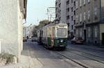 Graz GVB SL 6 (Tw 228) Petersgasse am 17. Oktober 1978. - Scan eines Farbnegativs. Film: Kodak Safety Film 5075. Kamera: Minolta SRT-101.