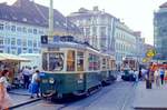 Graz 203 + 303, Hauptplatz, 17.09.1987.