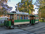 Graz. Am Abend des 04.10.2020 wurde die Oldtimer-Garnitur 22+36B von Mariatrost in die Steyrergasse überstellt.