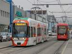 Graz. Cityrunner 662 konnte ich am 13.11.2020 in der Waagner-Biro-Straße als Linie 1 ablichten.