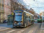 Graz. Ein treffen von Variobahn 222 und TW 501 konnte ich am 17.11.2020 bei der Haltestelle Jakominigürtel aufnehmen.