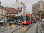 Graz. An diesem regnerischen 03.11.2021 war Cityrunner 659 auf der Linie 3 unterwegs, aufgenommen am Dietrichsteinplatz.