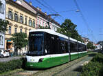 Flexity 541  Theodora  war am Morgen des 23. Juni 2026 als Fahrschule unterwegs, und wurde dabei von mir in der Conrad-von-H�tzendorf-Stra�e fotografiert.