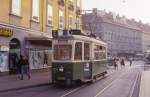 Graz Tw 226 am Jakominiplatz, 18.09.1987.