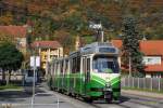 Tw.509 verlt Alt Eggenberg und fhrt die Georgigasse stadteinwrts.(19.10.2013)