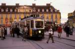 Graz GVB SL 3 (Tw 209) Jakominiplatz am 18. Oktober 1979.