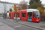 Triebwagen 660,Linie 3, Laudongasse am 30.10.2015.
