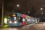 Variobahn 217  Urban Future  als Linie 4, Andritz, 07.01.2016.