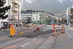 Innsbruck: Kletterweiche in der Fritz-Konzert-Straße wg.