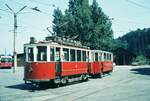 Straßenbahn Innsbruck___Tw 28 [1900, SIG/Siemens; ex Basel, seit 1950 in Innsbruck, 1967-78  Verschub-Tw, als histor.