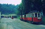 Straßenbahn Innsbruck___Tw 31 [1900, SIG/Siemens] ex Basel,1950 nach Innsbruck, 1966-78 Verschub-Tw mit 2 Bw Nr.