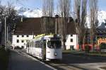 Innsbruck - IVB/Linie 1 - 72 an der Endhst. Bergisel am 18.03.2009