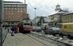 Innsbruck IVB SL 1 (Dwag- / Kiepe-GT6 34, ex-Bielefeld 811, Bj 1962/75, 1982 nach Innsbruck, 2000 abgestellt) Sdtiroler Platz / Hauptbahnhof am 23.