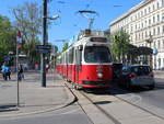 Wien Wiener Linien SL D (E2 4031) I, Innere Stadt, Parkring / Weiskirchnerstraße / Stubenring / Dr.-Karl-Lueger-Platz am 21.