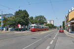 Im Jahr 2021 beschränkten sich die Einsätze der Wiener E1-c4-Züger auf die Linien 25, 26 und 30.